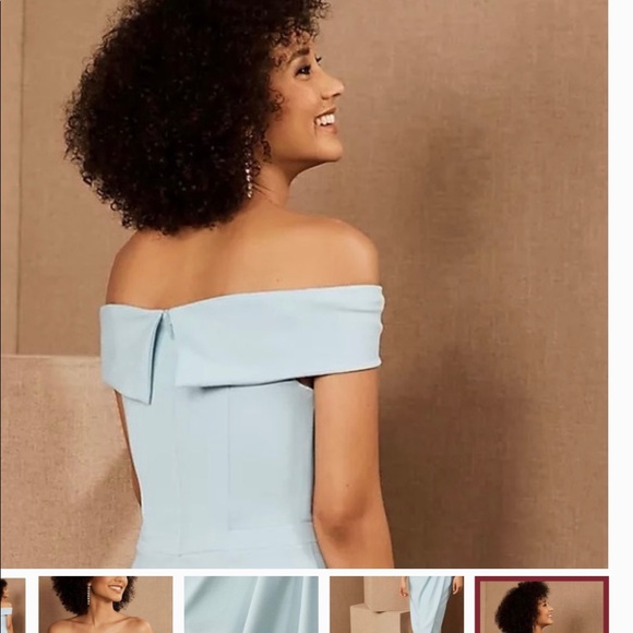 BHLDN THOMPSON OFF-THE-SHOULDER DRESS - Picture 3 of 8